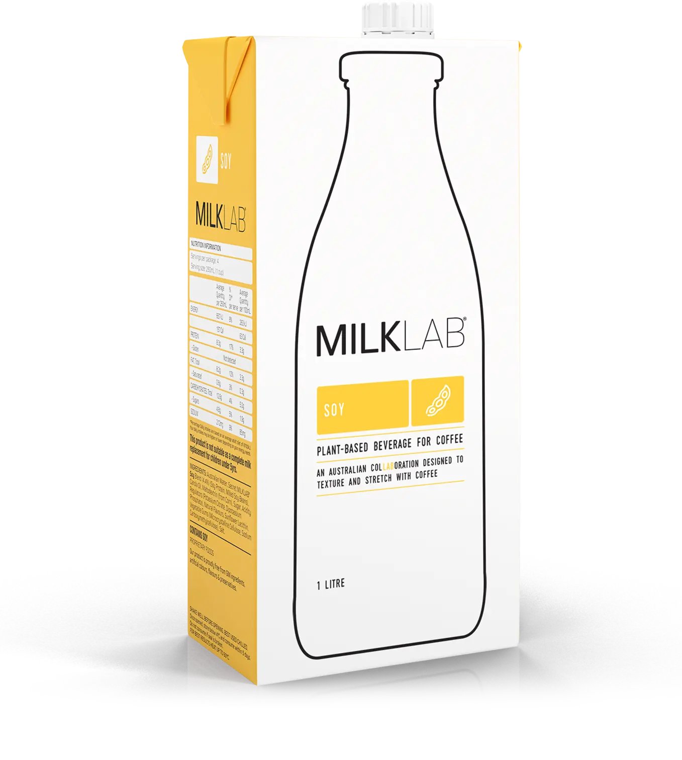 Soy Milk 1L (8) Milk Lab