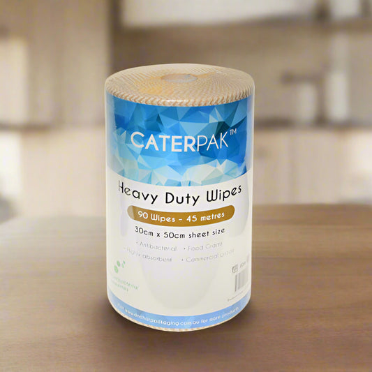 Wipes, TUF Heavy Duty Roll (90 Sheets) - Coffee CP-HDBRW