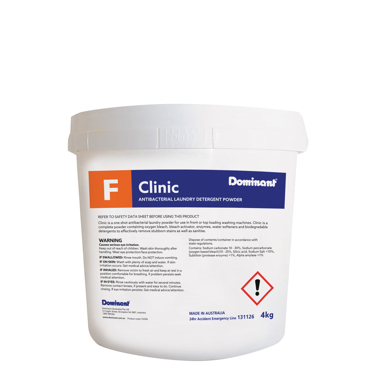 Laundry Powder "Clinic" 4kg Dominant