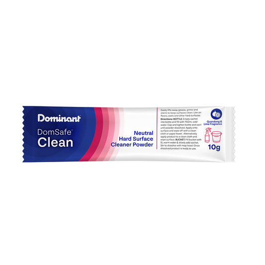 DomSafe Clean - Hard surface Cleaner (50x10g Sachets)