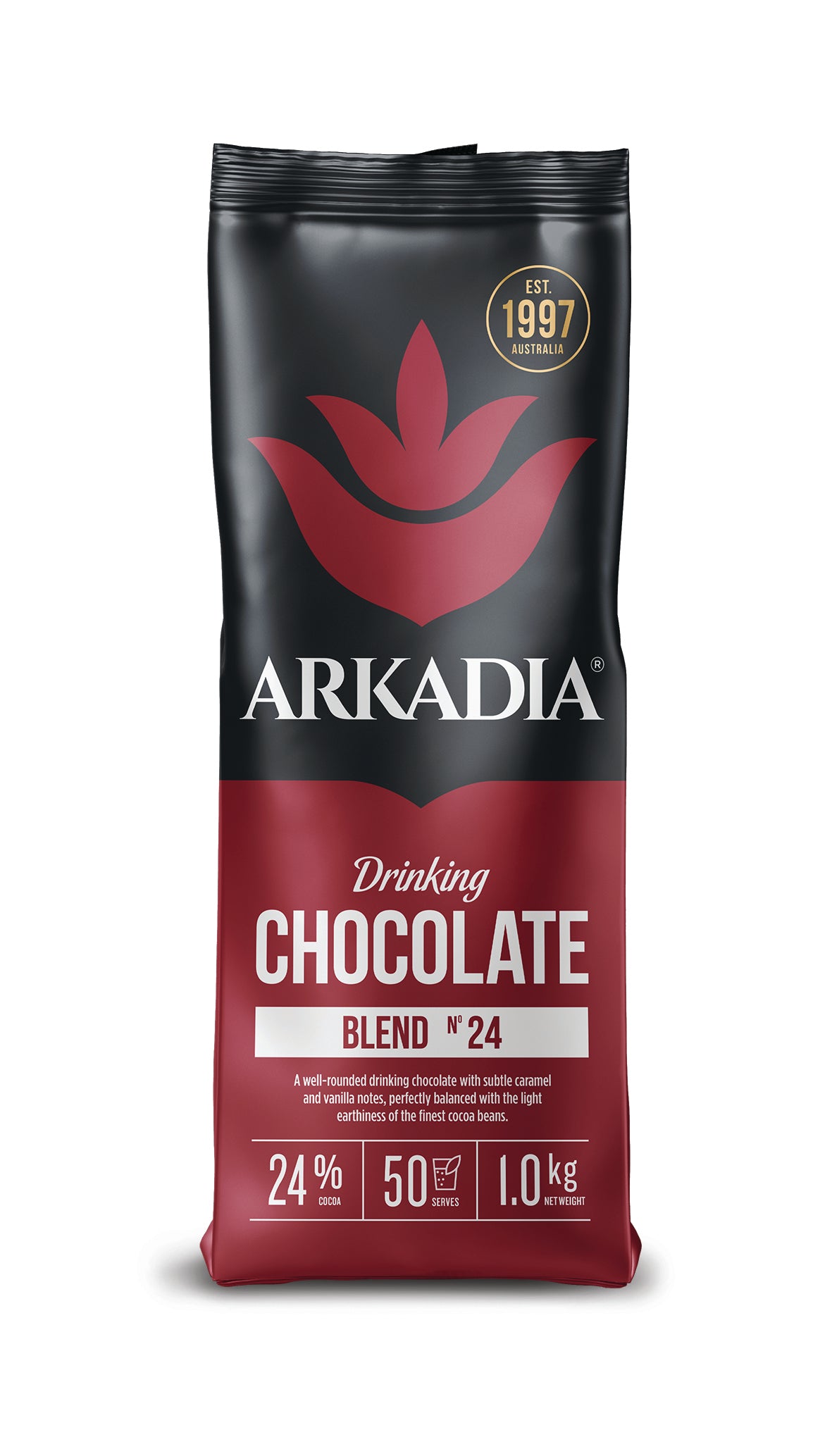 Drinking Chocolate 28% Cocoa 1kg Arkadia