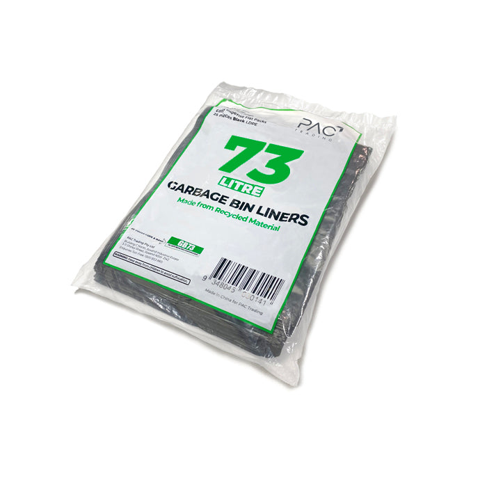 Bin Liner 73Ltr HD Black (25)