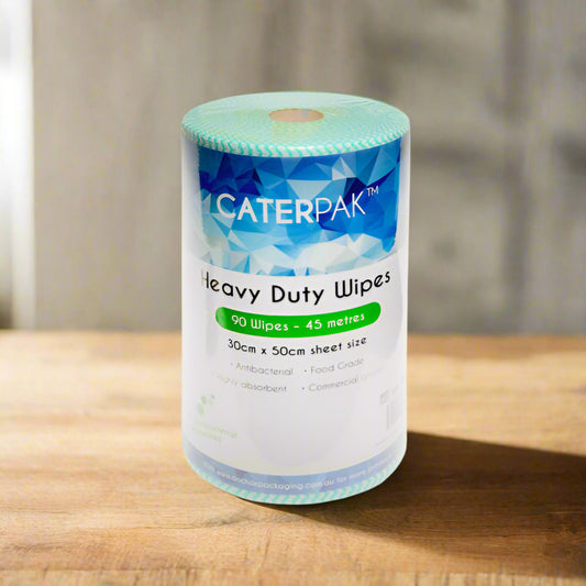 Wipes, TUF Heavy Duty Roll (90 Sheets) - Green CP-HDGW