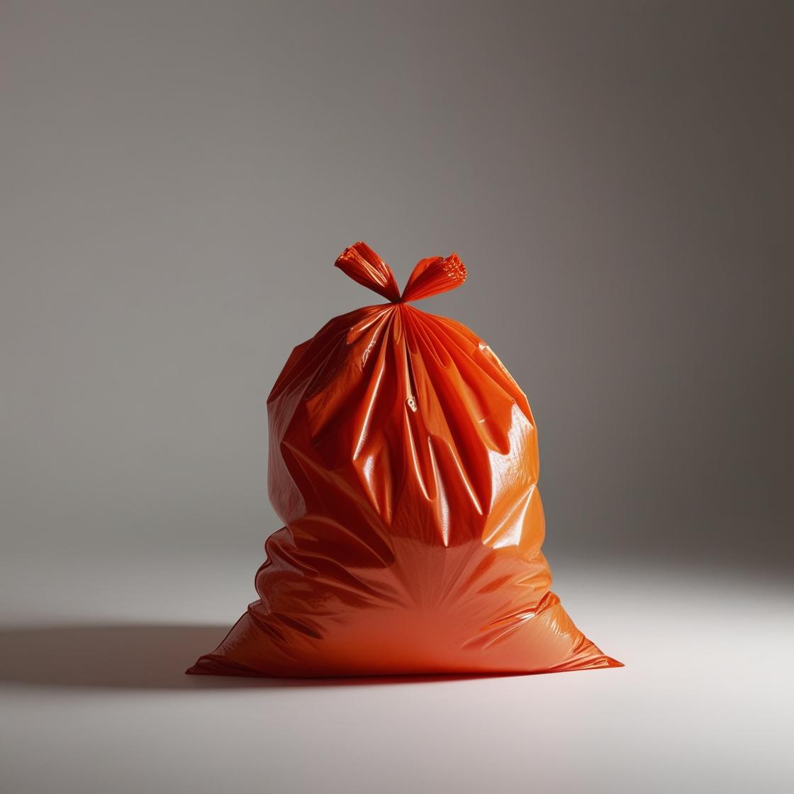 Bin Liner 80L Orange (100)