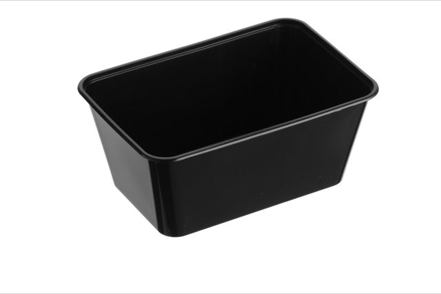 Rectangle Base Black 1000ml (50) Genfac