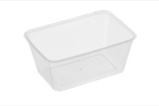 Rectangle Base Clear 1000ml (50) Genfac