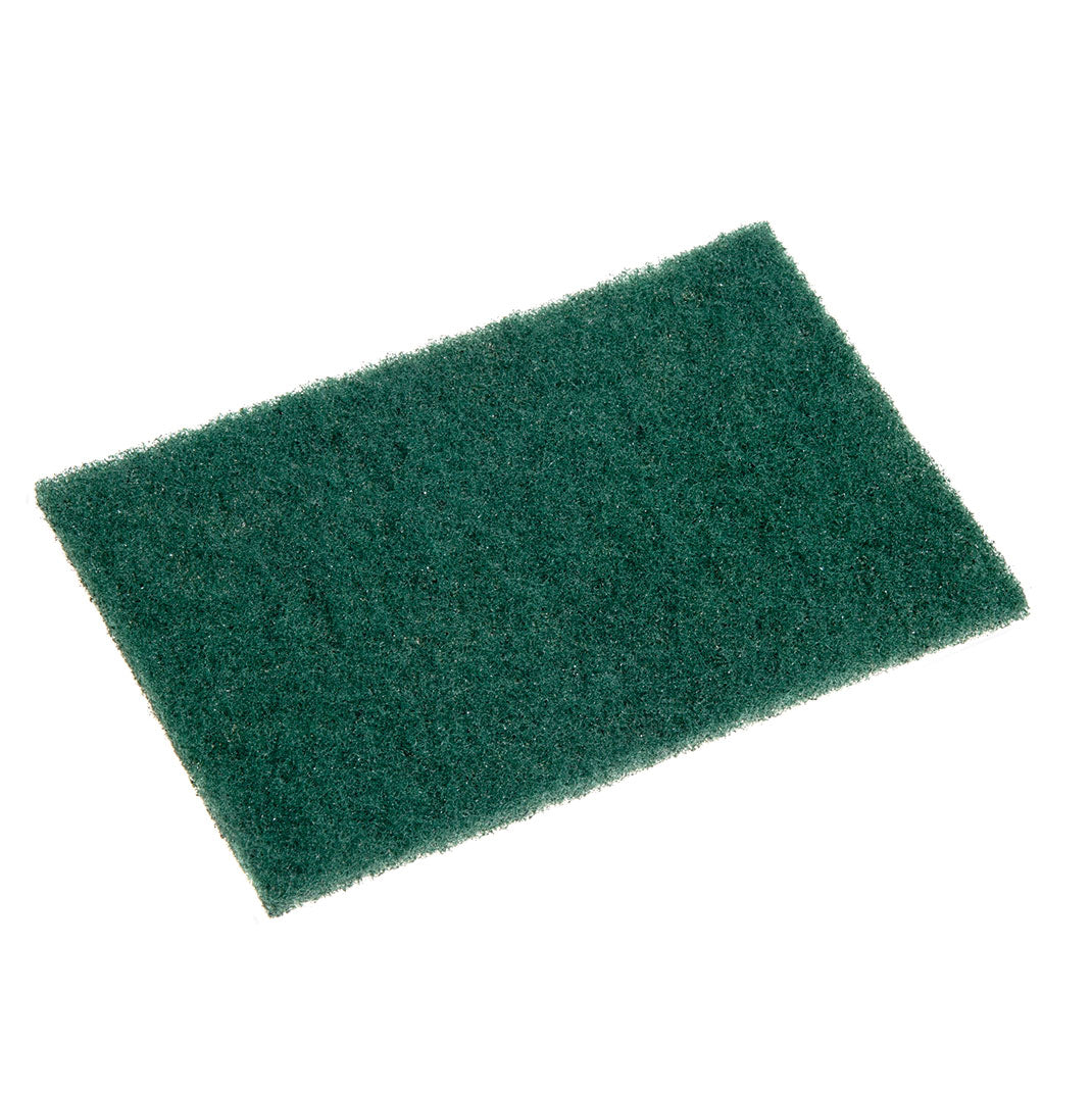 Scourer Pad Green 10x15cm (10) Sabco