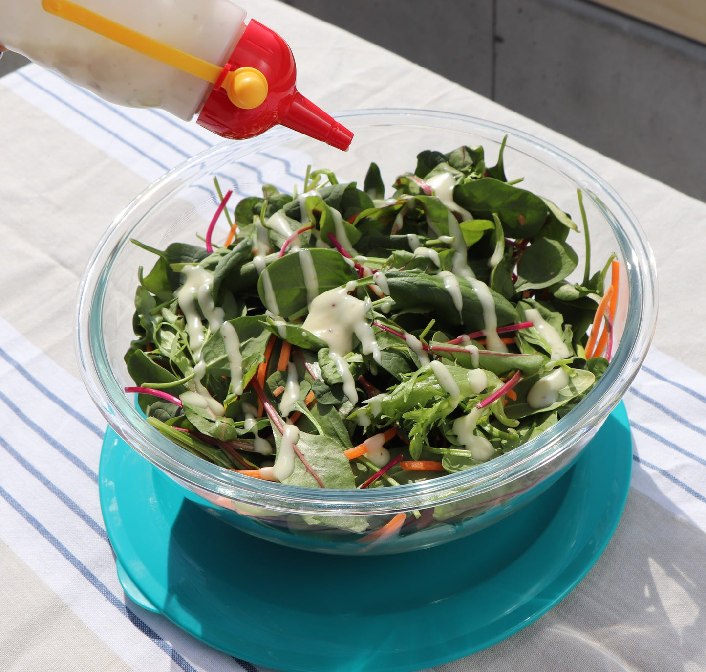 Bottle Sauce Dispenser Clear 1L Decor