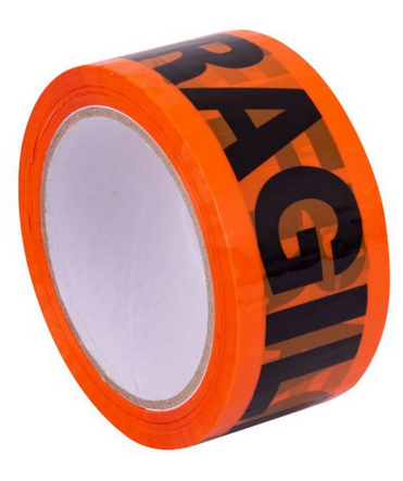 Tape Fragile  Orange 48mm x 66m