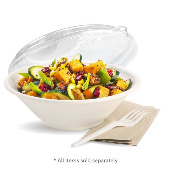 940ml / 32oz BioCane Bowl - White (50)