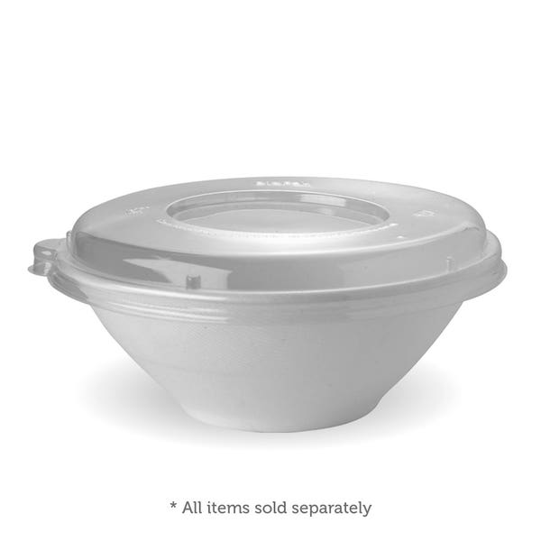 Dome PLA Lid to suit 24-48oz BioCane Bowl (50)