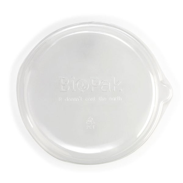 Dome RPET* Lid to suit 24-48oz BioCane Bowl (50)