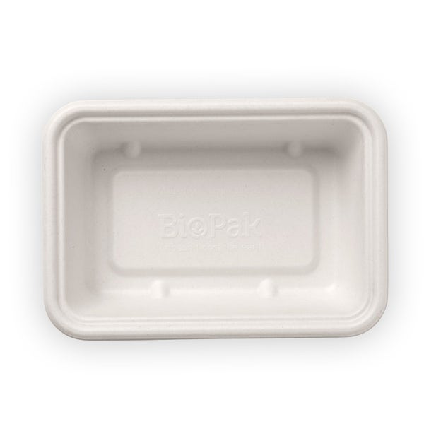 Rectangle BioCane Base 600ml - White (125)