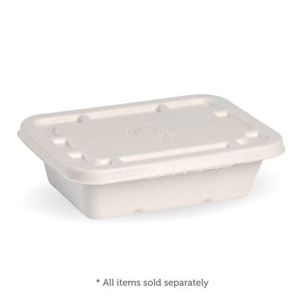 Rectangle BioCane Base 600ml - White (125)