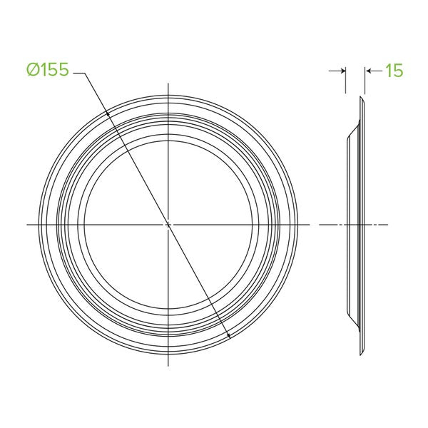 15cm / 6" Plate (125)