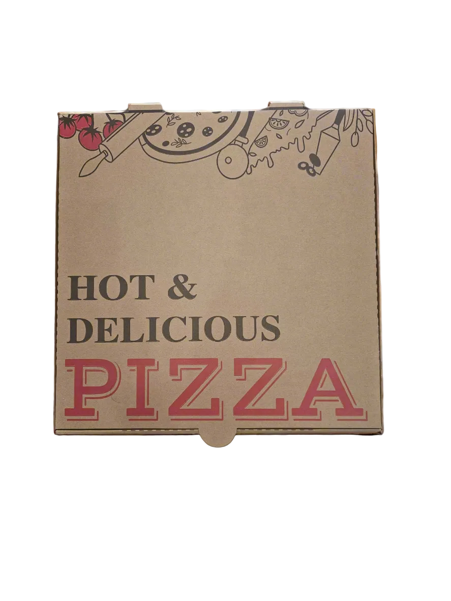 18" Pizza Box "Hot & Delicious" (50)