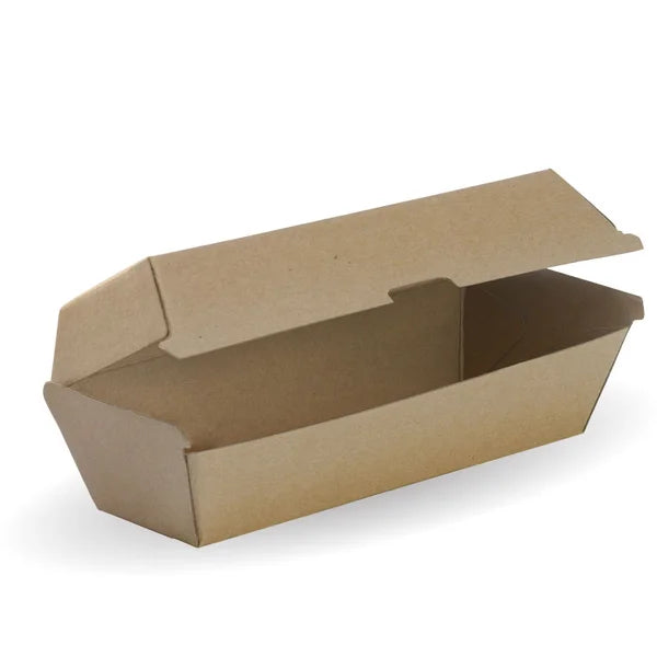 Hot Dog Box, BioBoard - 209x70x77mm (8x50)