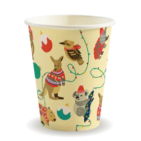 280ml / 8oz (80mm) SW BioCup - XMAS (50)