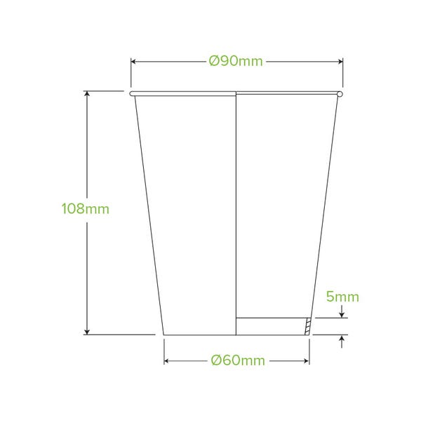 390ml / 12oz (90mm) SW BioCup - XMAS (50)