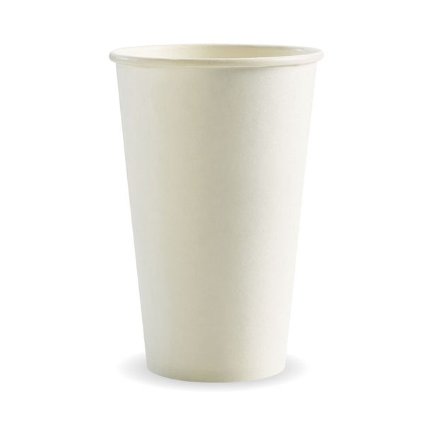 510ml / 16oz (90mm) SW BioCup - WHITE (50)