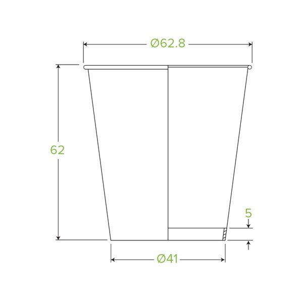 120ml / 4oz (63mm) SW BioCup - ART (50)