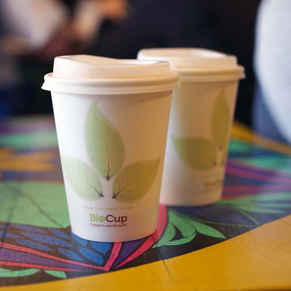120ml / 4oz (63mm) SW BioCup - LEAF (50)
