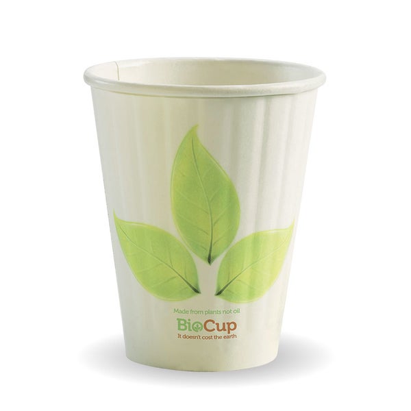 255ml / 8oz (80mm) DW BioCup - LEAF (50)