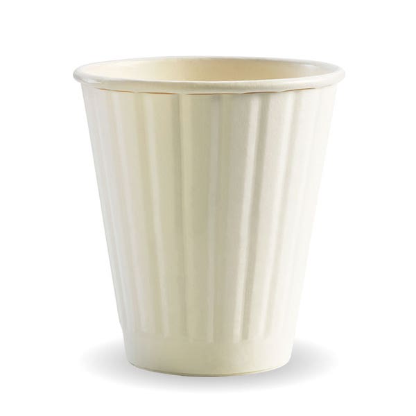 295ml / 8oz (90mm) DW BioCup - WHITE (50)