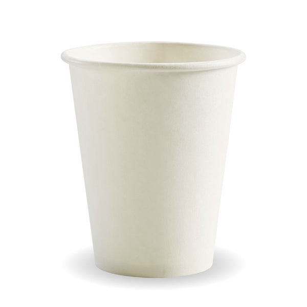 280ml / 8oz (80mm) SW BioCup - WHITE (50)