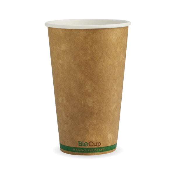 510ml / 16oz (90mm) SW BioCup - KRAFT GS (50)
