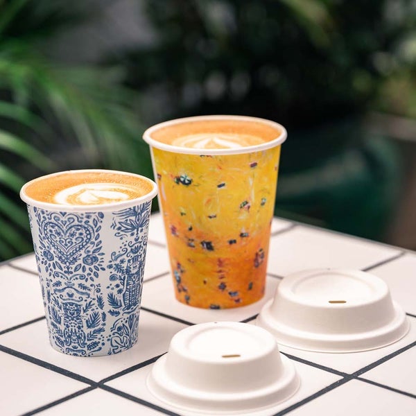 350ml / 12oz (80mm) SW BioCup - ART (50)