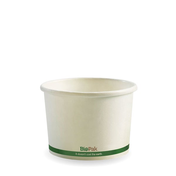 Paper BioBowl 250ml (8oz) White (50) BSC-8