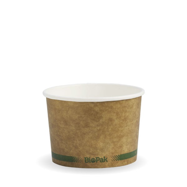 Paper BioBowl 250ml (8oz) Kraft (50)