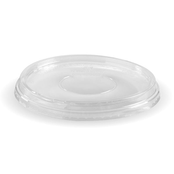 Wide Flat PLA Lid for 600-700ml Deli Bowl (50)
