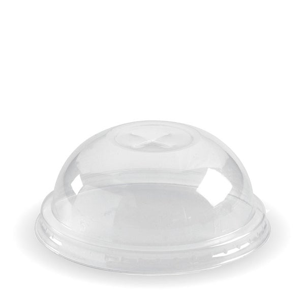 Cold Cup Lid Sm Dome X-Slot (50) C-76D(X) BioPak