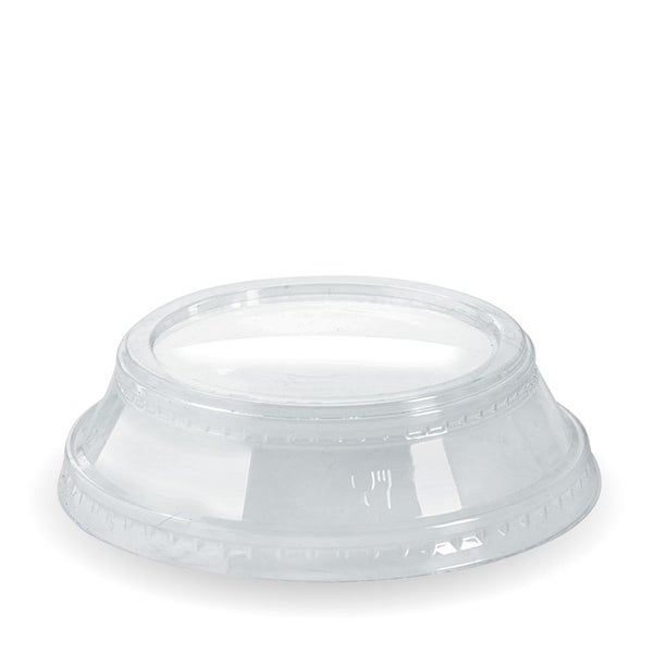 BioCup Lid Raised Flat - No Hole (50)