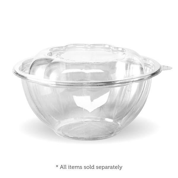 Clear BioSalad Bowl 1,080ml / 32oz (50)