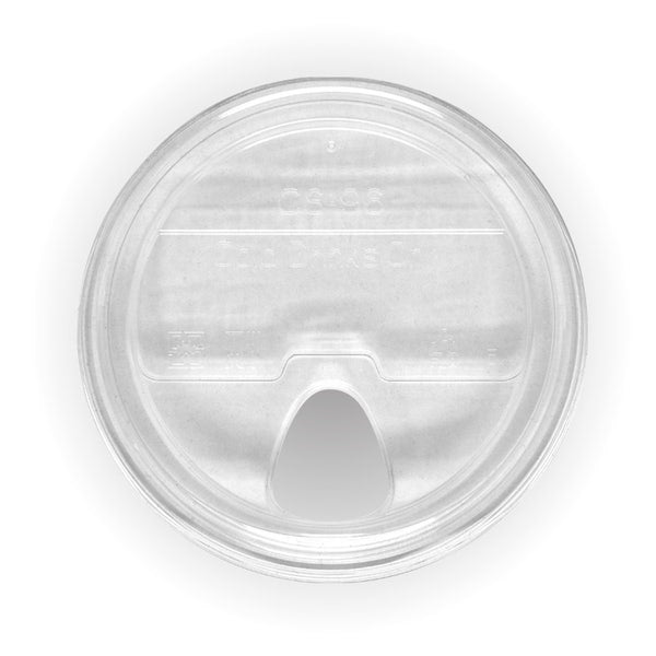 96mm Clear Sipper Lid (100)