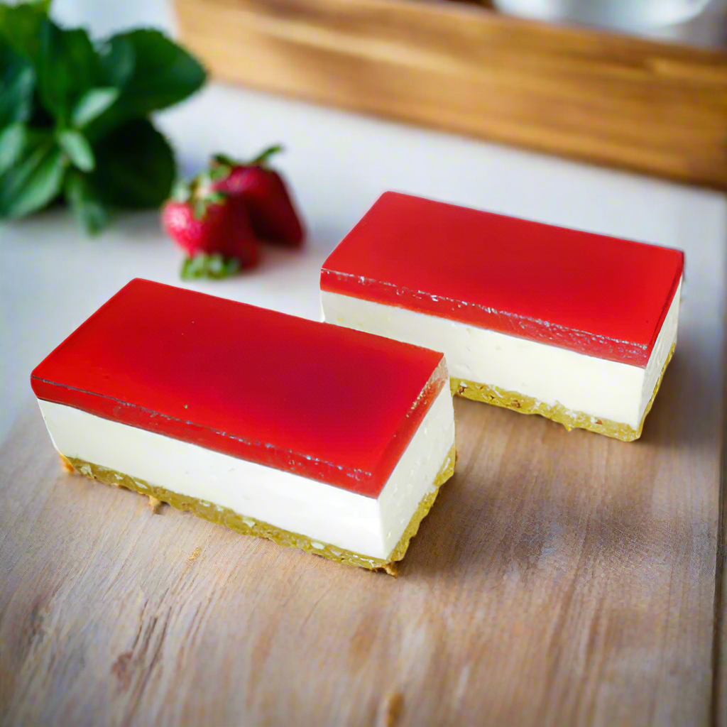 Strawberry Jelly Cheesecake GF (12)