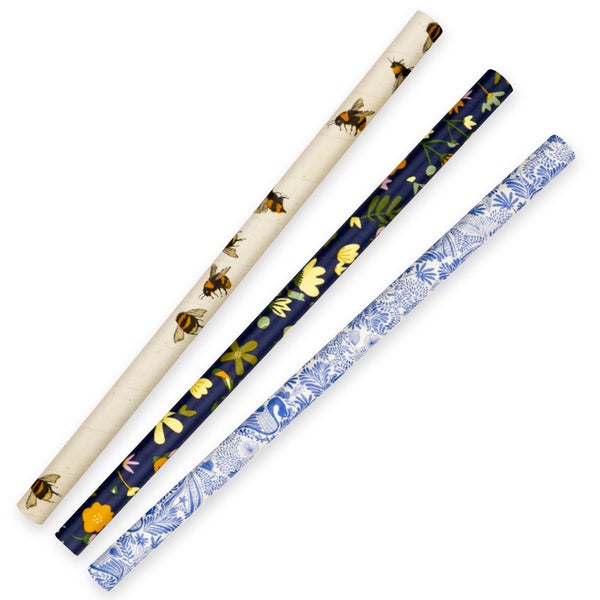 Straws Jumbo 10x197mm Art Series (100)