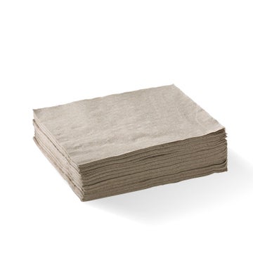 Napkin Lunch 1-ply 1/4 Fold Natural (500)
