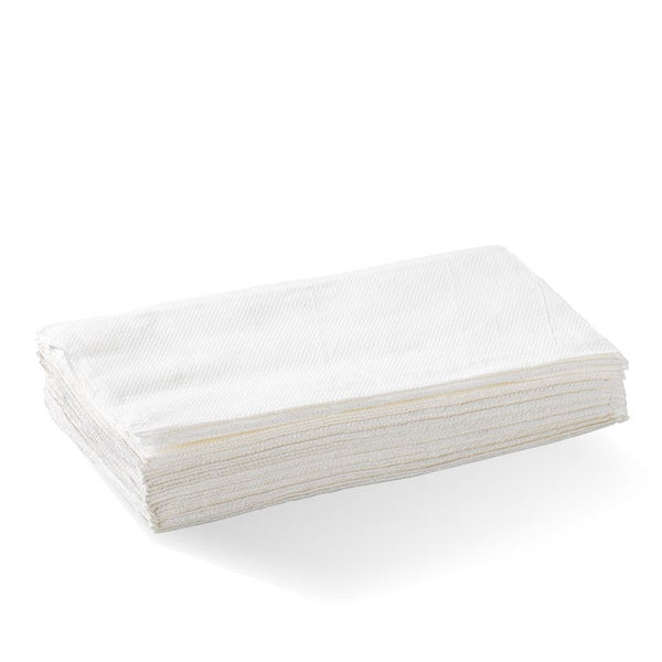 Napkin Single Saver 2-ply Quilted White (250)