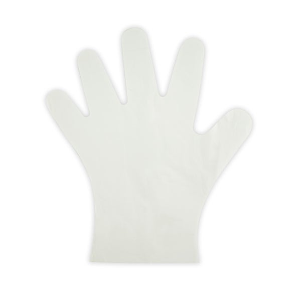 *COMPOSTABLE* BioPlastic Gloves - Medium (100) BioPak