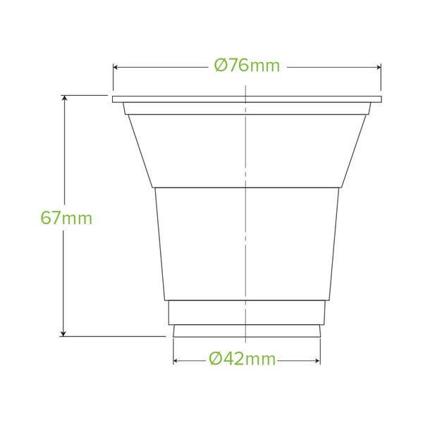 150ml Clear BioCup (100)