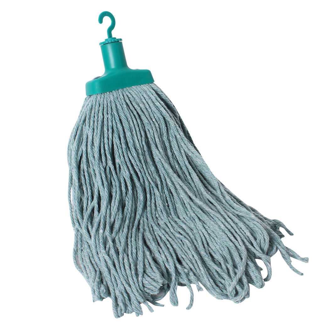 Mop Head Round 400g Contractor - Green - Sabco