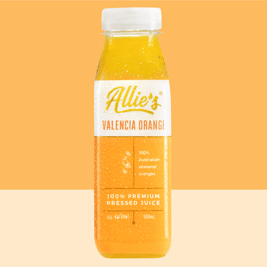 Allie's Cold Pressed Juice "Valencia Orange" 300ml (8)