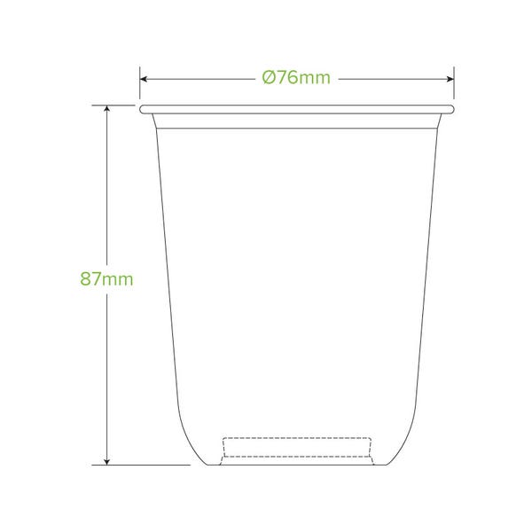 250ml Clear Tumbler BioCup (50)