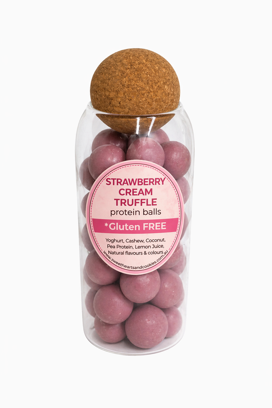 Protein Balls - Strawberry Cream Truffle (20) GF