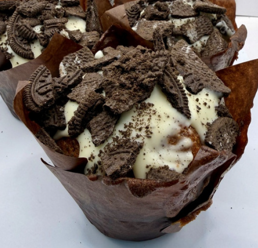 Muffins - Cookies n' Cream with Oreo (6)