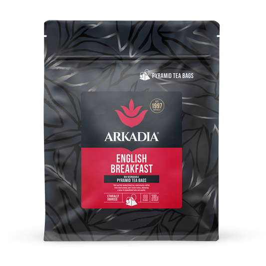 Arkadia English Breakfast Pyramid Tea Bags (100) 300g